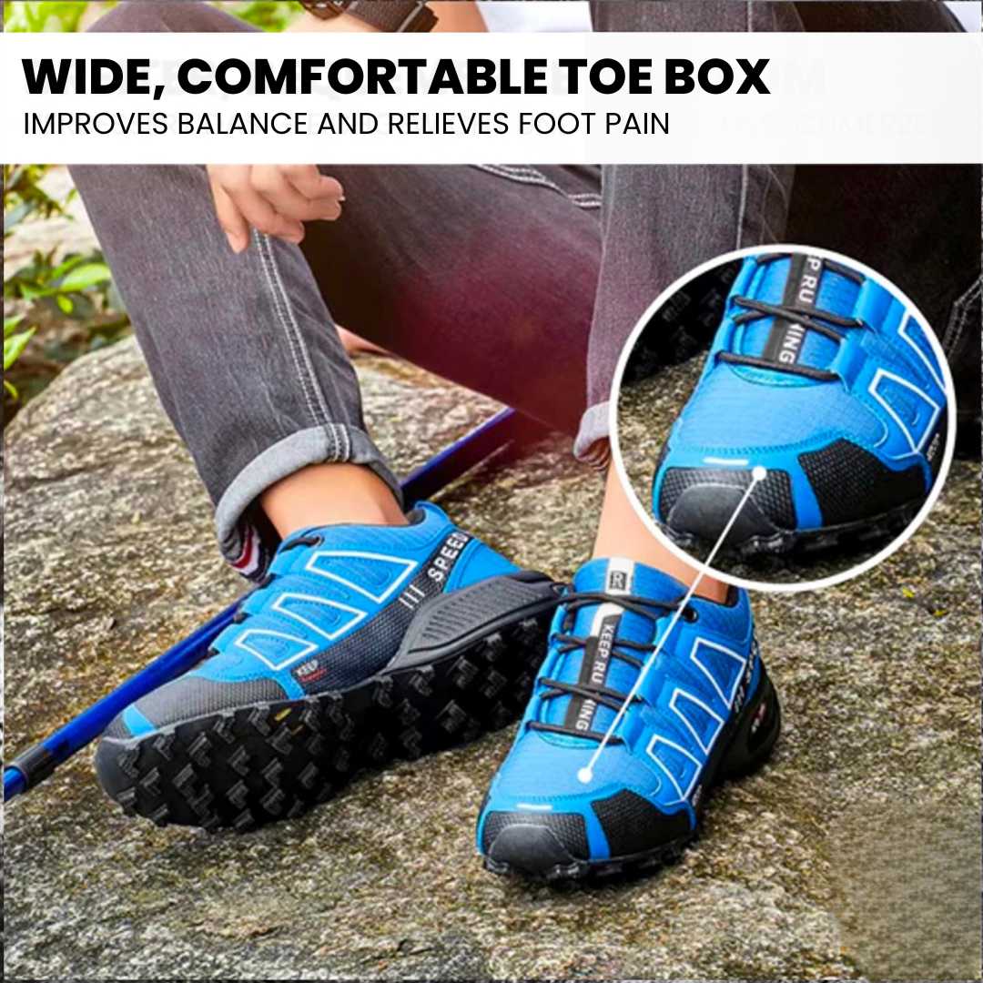 OrthoTrekking (2026) - ergonomic trekking and hiking shoe for pain relief (Unisex)