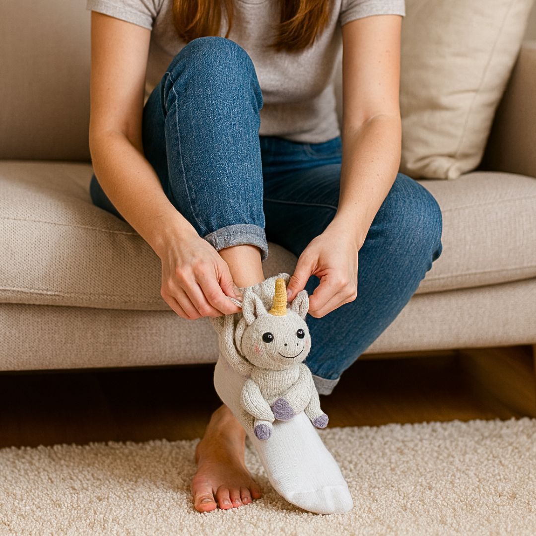 HUGGY Socks Unicorn