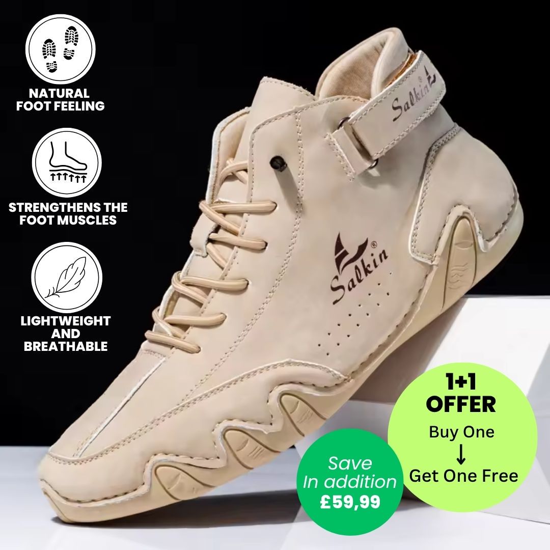 Alpaka - orthopedic, waterproof & non-slip leather barefoot shoes - Limited Edition (Buy One, Get One Free)