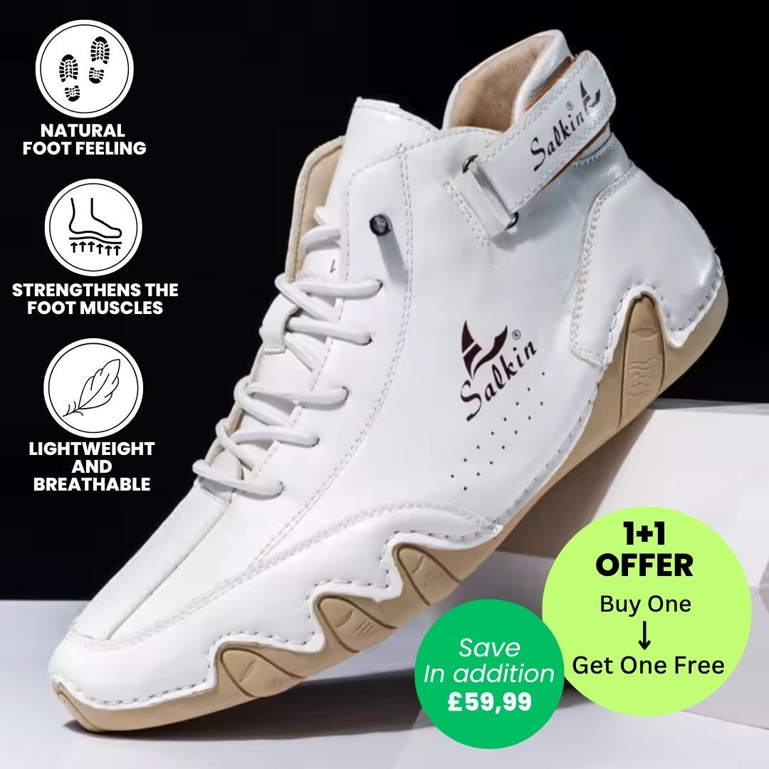 Alpaka - orthopedic, waterproof & non-slip leather barefoot shoes - Limited Edition (Buy One, Get One Free)