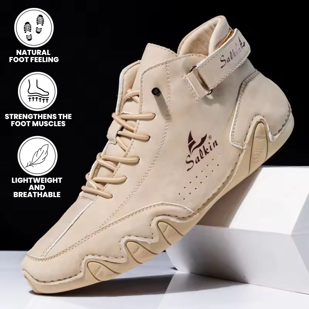 Alpaka - orthopedic, waterproof & non-slip leather barefoot shoes