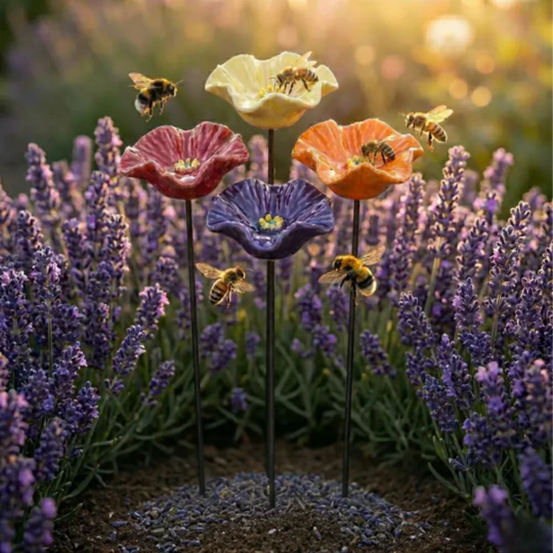 Bee Blossoms - Set of 4