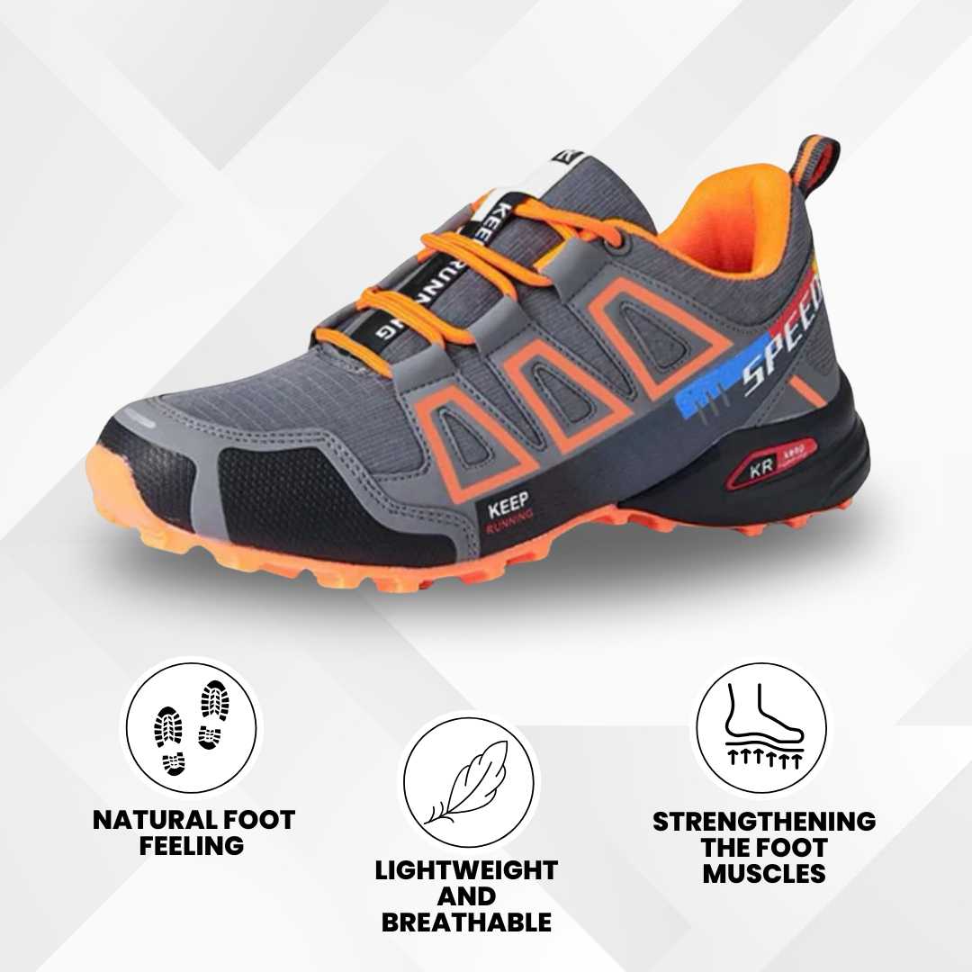 OrthoTrekking (2026) - ergonomic trekking and hiking shoe for pain relief (Unisex)