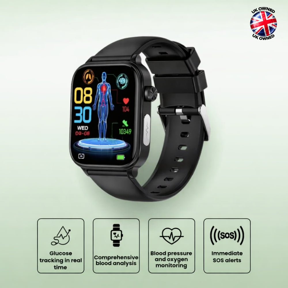 GlucoCare SOS - with Fall Detection and Blood Glucose measurement