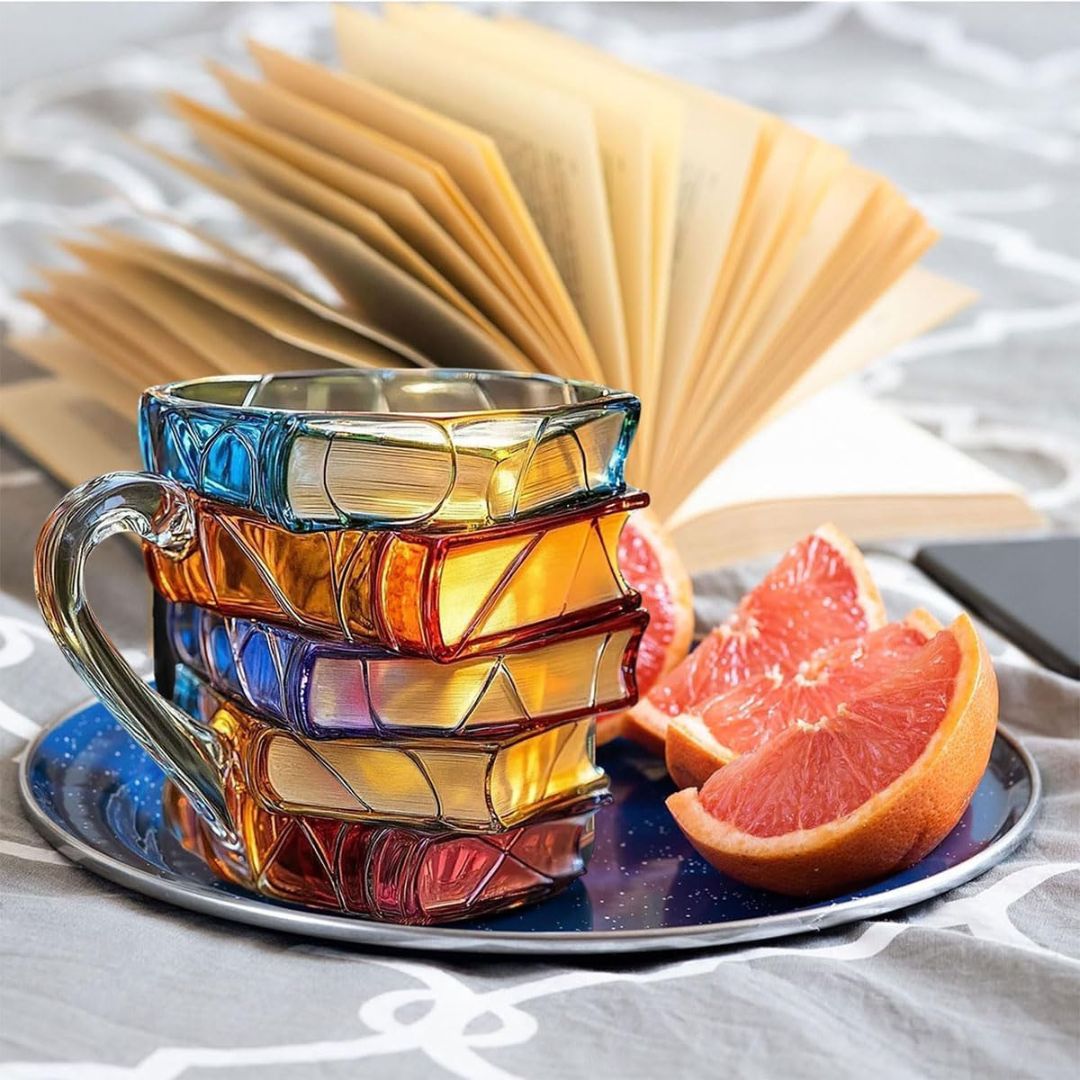 Handmade 3D Reading Luck Mug – Original