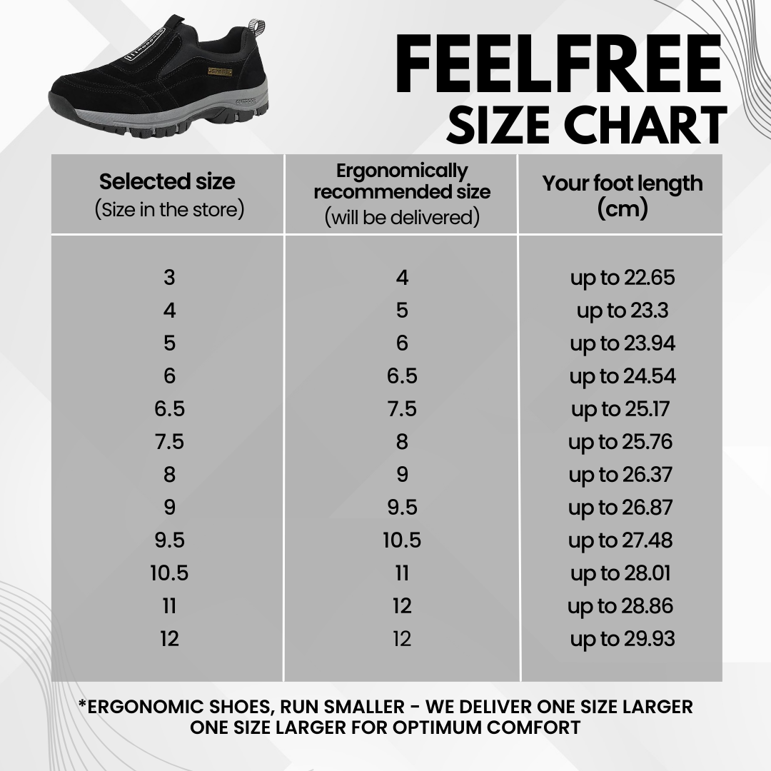 FeelFree Ergo – ergonomic, waterproof & pain relieving shoe for autumn and winter 2 - Limited Edition (Buy One, Get One Free)