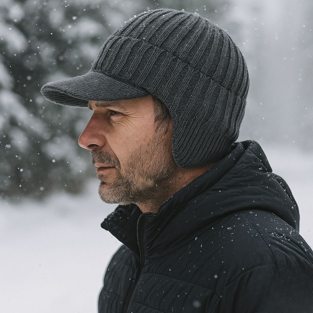 Fjordwarm – Scandinavian winter hat with ear protection (unisex, one size)