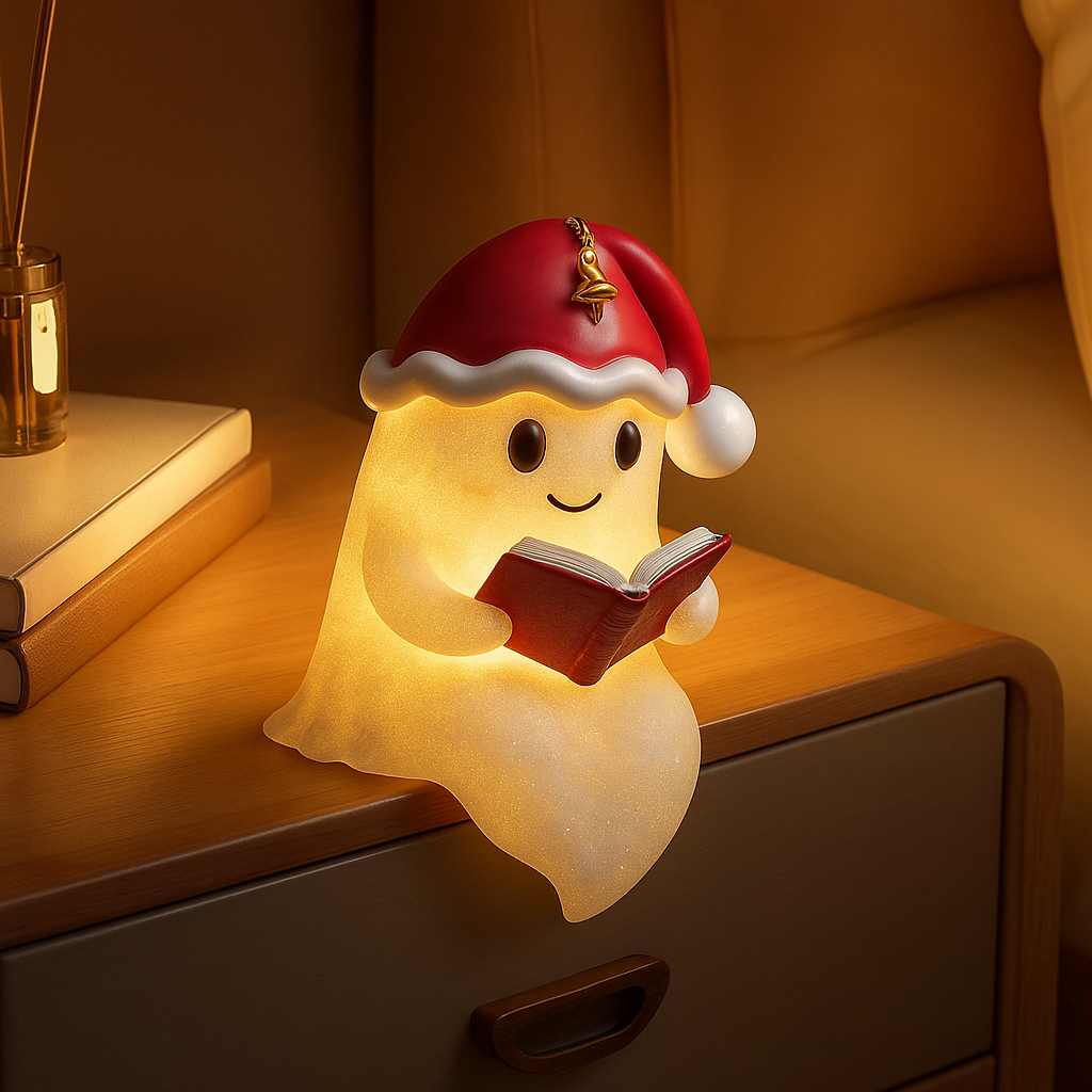 Handmade Christmas Ghost Light