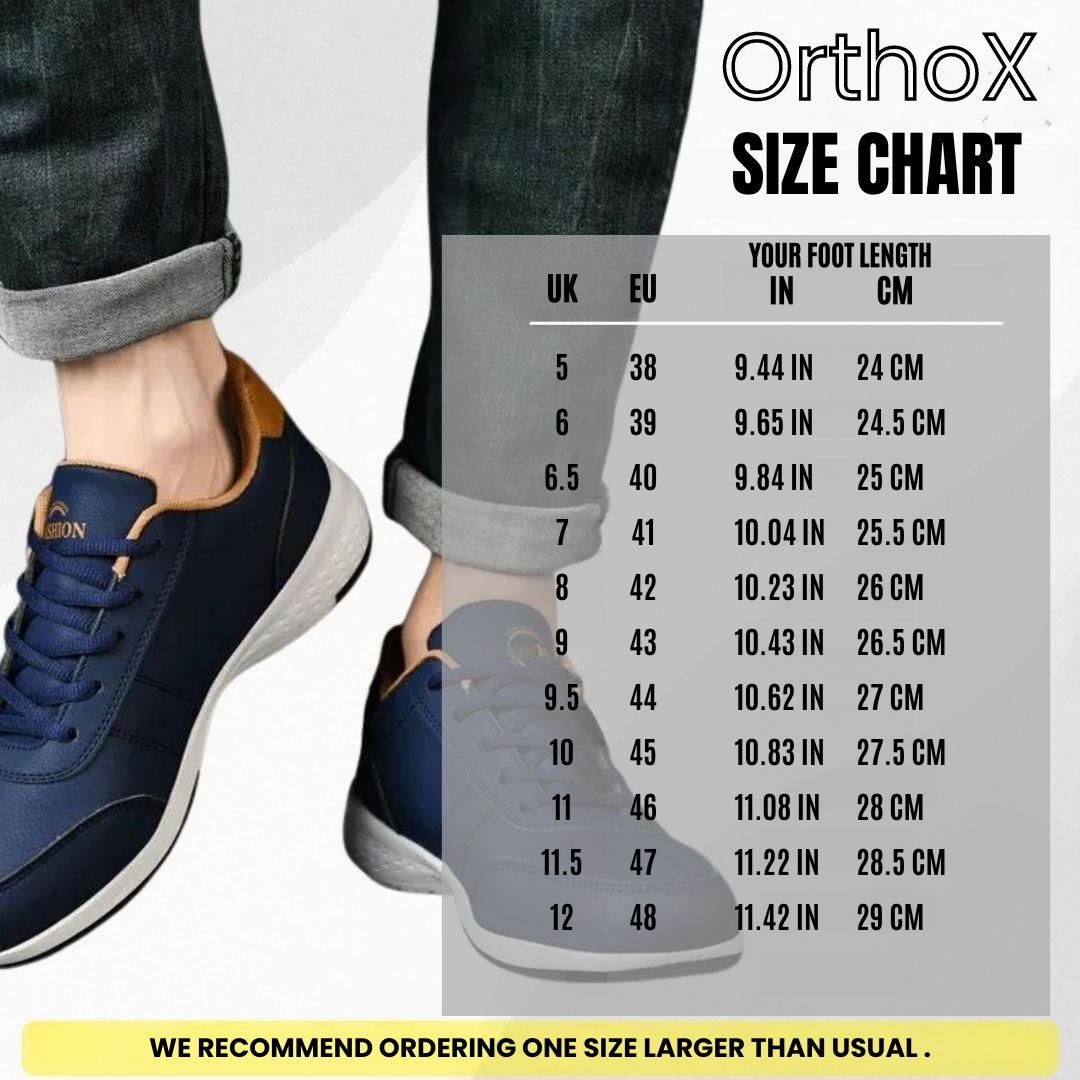 OrthoX™ - Healthy & non-slip orthopaedic shoes (2025) - Limited Edition (Buy One, Get One Free)