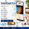 InstaCool Max - Mobile all-round air conditioner – Cools in summer, heats in winter | No installation required