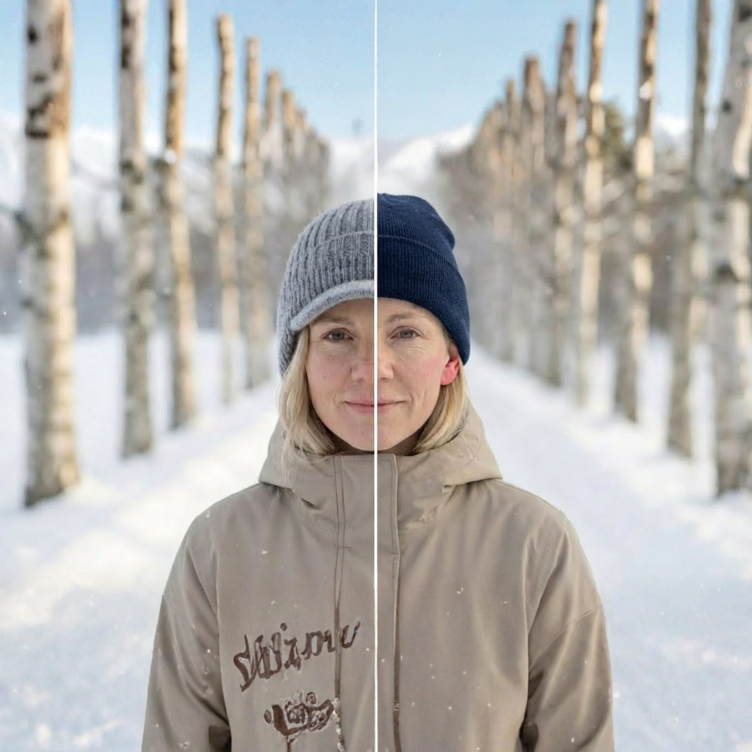 Fjordwarm – Scandinavian winter hat with ear protection (unisex, one size)